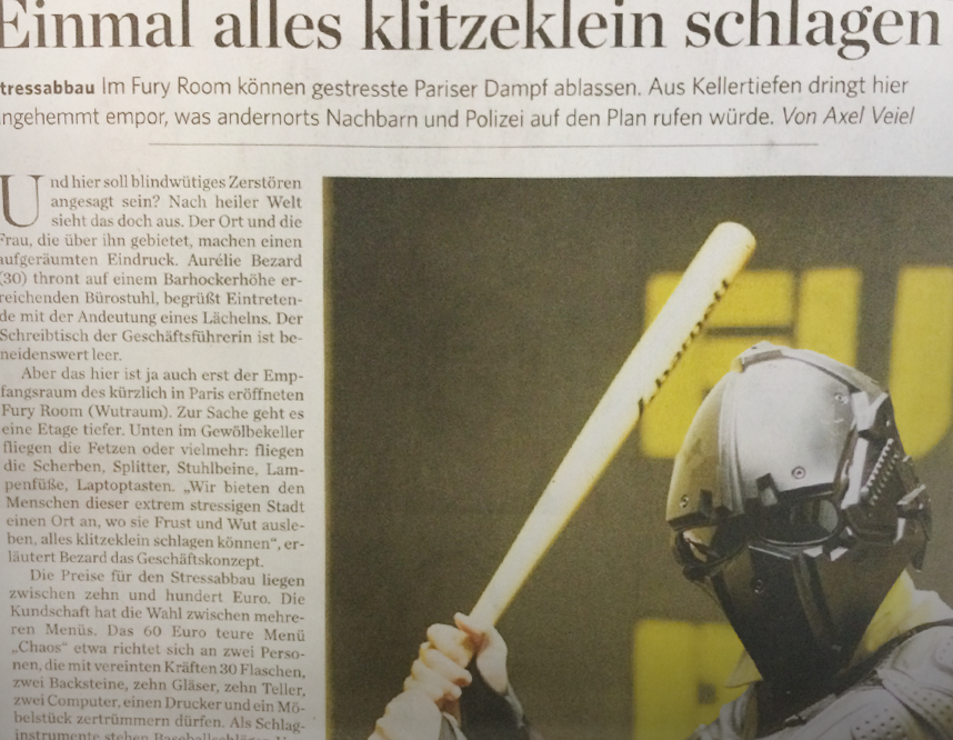 Neue Perversion: Wut-Raum als Geschäftsmodell