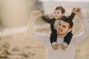 Vater und Kind